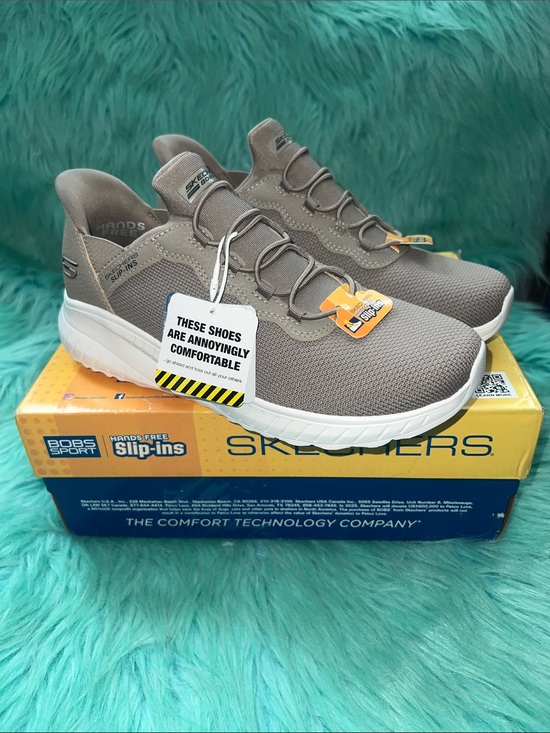 Skechers Shoes - NIB Skechers Bobs Sport Hands Free Slip-Ins with Memory Foam size 8 Taupe